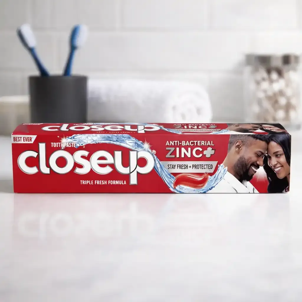 Closeup Toothpaste - Antibacterial Zinc+ (130g)