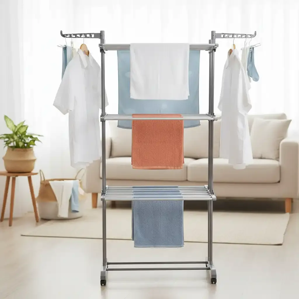 EverGreen Three Layers cloth drying rack